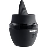  Tongue Tied - polnilni, jezični vibrator (črna) | Shoptok.si