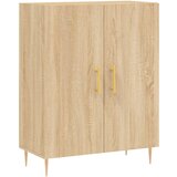 Maison Chic Komoda - Predalnik sonoma hrast 69,5x34x90 cm inženirski les, (21717602) Cene