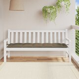  Jastuk za vrtnu klupu prošarano smeđesivi 180x50x7cm od tkanine | shoptok.hr