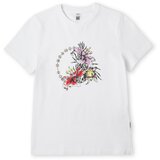 O'neill Majica 'Cali' svetlo rumena / zelena / rdeča / črna / bela | Shoptok.si