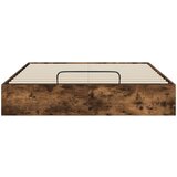  Otoman krevet Dimljeni hrast 193 x 120 x 25 cm Iverica - Dimljeni hrast 135 x 190 cm | shoptok.hr