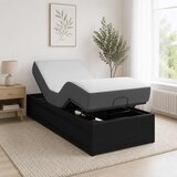  Električni podesivi okvir kreveta Crna 200 x 100 x 33,5 cm Slike