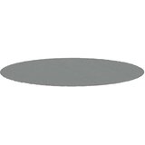 Platno za tlo ispod bazena svjetlosivo Ø458 cm poliesterska | shoptok.hr
