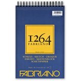  Schizzi, blok za skiciranje sa spiralom, horizontalni, A4, 90g, 120 lista, Fabri Cene