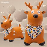 Jelen za skakanje 55cm smeđi s maramom | shoptok.hr