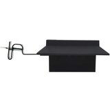 vidaXL Vrtne solarne svjetiljke 6 kom LED kvadratne 12 cm crne | shoptok.hr