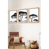 Wallity Set uokvirenih MDF slika Myk3011-3, 3 dijela | Eponuda.ba