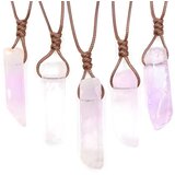 IZMAEL Ogrlica Colorful Stone - Slabo Ljubičasta | shoptok.hr