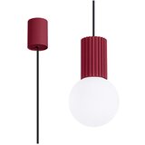 Nice Lamps Bordo rdeča viseča svetilka s steklenim senčilom ø 12 cm Orbital – | Shoptok.si