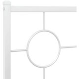 vidaXL Metalno uzglavlje bijelo 90 cm | shoptok.hr