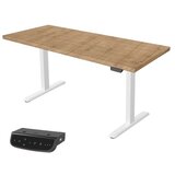 Uvi STANDARD V2 električni sit-stand stol - Chalet Oak i bijeli okvir Cijene