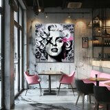  Slika na platnu - hollywoodska legenda Marilyn Monroe | different dimensions | Shoptok.si
