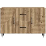  Kreveta Hrast artisan 89 x 34,5 x 60 cm Konstruirano drvo | shoptok.hr