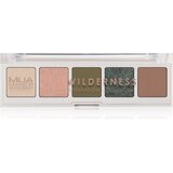 MUA Makeup Academy Professional 5 Shade Palette paleta sjenila za oči nijansa Wilderness 3,8 g Cijene