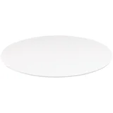 Okrogel servirni krožnik 32xh3cm / bel / melamin, (20455553)