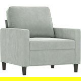  3-dijelni set sofa s jastucima svjetlosivi baršunasti | shoptok.hr