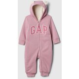 GAP Baby sherpa jumpsuit with logo - Girls Cene