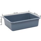 vidaXL Kuhinjski voziček s plastičnimi posodami 82x43,5x93 cm | Shoptok.si