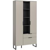 Livetastic STOJEČ REGAL 90/192/37 cm kašmir Cene