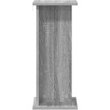  Stalak za biljke 2 pcs Sivi Sonoma 25 x 25,5 x 60,5 cm | shoptok.hr