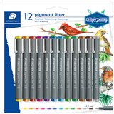Staedtler Pigmentni flomastri Liner Design Journey, 0,5 mm, 12 kosov Cene