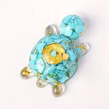 INF Figurica želve iz jaspisove smole Blue, (21741539) | Shoptok.si