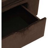 SOFA za pse s ladicom smeđa 75 x 50 x 38 cm plišana | shoptok.hr
