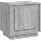 The Living Store Nočna omarica siva sonoma 44x35x45 cm inženirski les - Nočna Omarica, (21420669) | Shoptok.si