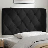vidaXL Jastuk za uzglavlje crni 100 cm baršunasti | shoptok.hr