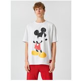 Koton Mickey Mouse Oversize T-Shirt Licensed Printed Cene