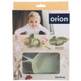 Orion Kadulja zeleni silikonski dječji tanjur 18x23 cm Bunny – | shoptok.hr