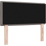 vidaXL Naslon za glavu Smeđesivi Drvo i tkanina 90 x 7 x 78 cm Lako | shoptok.hr