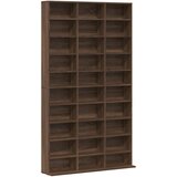 Ormarić za CD-ove smeđi hrast 102x23x177,5 cm konstruirano drvo | shoptok.hr
