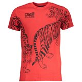 Cavalli Class Muška Majica Kratkih Rukava Crvena | shoptok.hr