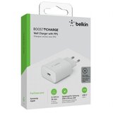 Belkin Polnilec WCA004vfWH, 220 V, USB-C, 25 W | Shoptok.si