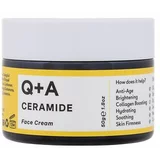 Q+A ceramide barrier defence face cream dnevna krema za obraz za vse tipe kože 50 g za ženske