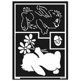  Samolepilna šablona Bunny A5 RABLJENO Cene