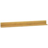  Zidne police 2 kom 110 x 10 x 10 cm od masivne tikovine | Eponuda.com