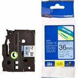 Brother Standardna laminirana traka 36 mm, Črna na modri Cijene