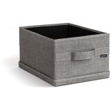 Bigso Siva tekstilna škatla za shranjevanje s pokrovom 27x36x19 cm Soft Storage Small – | Shoptok.si