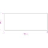  Otirač Svjetlosiva 300 x 120 cm 100 % poliamid | shoptok.hr
