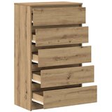  Ladičar boja hrasta artisan 60 x 36 x 103 cm konstruirano drvo | Eponuda.com
