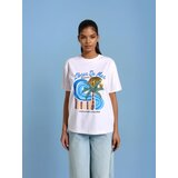 Sinsay Majica s ljetnim printom | shoptok.hr