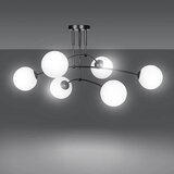 Toolight Lampa Wisząca Sufitowa Czarny Mat APP1576-6C | shoptok.hr