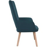  Stol za sproščanje moder žamet, (20957520) | Shoptok.si