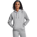 Under Armour UA Hoodie Rival Fleece, Mod Grey Light Heather/White - XS, (21582073) | Shoptok.si