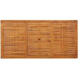 vidaXL Vrtni blagovaonski stol 180 x 90 x 75 cm masivno bagremovo drvo | shoptok.hr