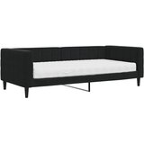  Dnevni krevet s madracem crni 90 x 200 cm baršunasti | Eponuda.com