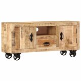 vidaXL TV omarica iz robustnega mangovega lesa 110x30x50 cm Cene