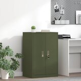 Ormarić za pohranu Maslinasto zelena 60 x 40 x 90 cm Čelik | shoptok.hr